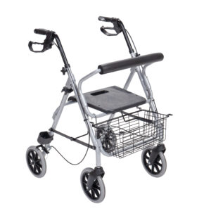 Περιπατητήρας Rollator Αλουμινίου "Silver"